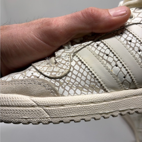 Adidas Top Ten Hi Snakeskin Women’s Size 8 Rare Retro High Top Sneakers - Picture 15 of 16